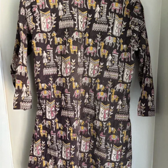 Colorful Patterned Tunic - Picture 4 of 4